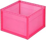 クリア 折りたたみ コンテナ 収納 ボックス Container ( 全4色 ) - ブルー クリア 折りたたみ コンテナ 収納 ボックス Container ( 全4色 ) - ブルー